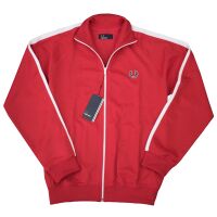 Fred Perry Herren Trainer | Trainingsjacke J3227 943 Rot | Weiß 5300 L