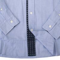 Fred Perry Herren Langarm Hemd M5350 547 Drakes Kollektion Limited 5408 M