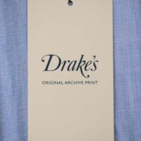 Fred Perry Herren Langarm Hemd M5350 547 Drakes Kollektion Limited 5408 M