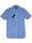 Fred Perry Herren Kurzarmhemd Button Down Kragen M8305 201 Blau 5412
