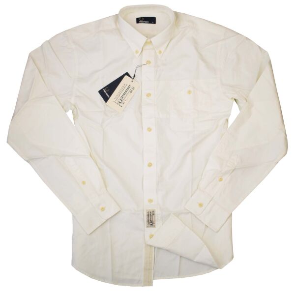 Fred Perry Herren Langarm Hemd M1340 760 Work Shirt Stockport 5433 XL