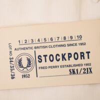 Fred Perry Herren Langarm Hemd M1340 760 Work Shirt Stockport 5433 XL