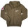 No Way Herren-Kapuzenjacke Hoodie Hoody Union Jack Logo-Stick Dark Olive 5003 XXL