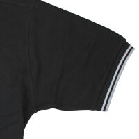 Fred Perry Herren Polo Shirt M1200 378 Schwarz Grau 5414