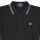 Fred Perry Herren Polo Shirt M1200 378 Schwarz Grau 5414
