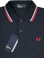 Fred Perry Herren Polo Shirt Poloshirt M1200 471 Navy 5400
