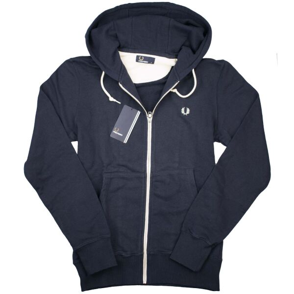 Fred Perry Herren Kapuzenjacke Navy J2251 704 Dunkelblau 5619