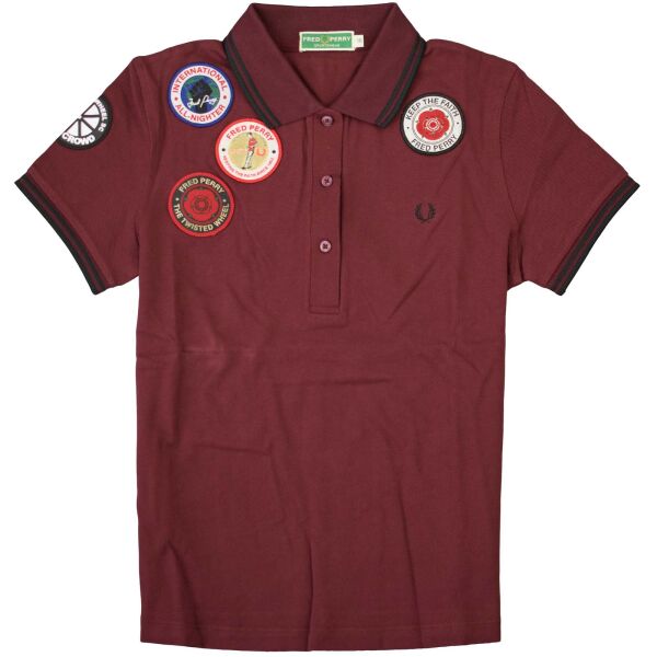 Fred Perry Damen Polo Twisted Wheel Collection Limited G3700 Farbauswahl Port 5509 UK 12 / EU M