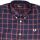 Fred Perry Herren Button Down Langarmhemd M7297 395 Kariert Navy 5583 S