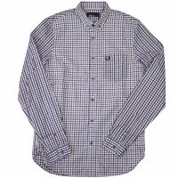 Fred Perry Herren Button Down Langarmhemd M7293 100...