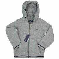 Fred Perry Kids Kinder Kapuzenjacke Hoodie Sweatjacke...