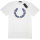Fred Perry Herren T-Shirt M7259 100 Weiß Lorbeerkranz 5718