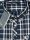 Fred Perry Button Down Langarmhemd M3533 C16 Service Blue Blau Kariert 7318 M