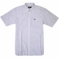 Fred Perry Herren Button Down Kurzarmhemd M9347 100...
