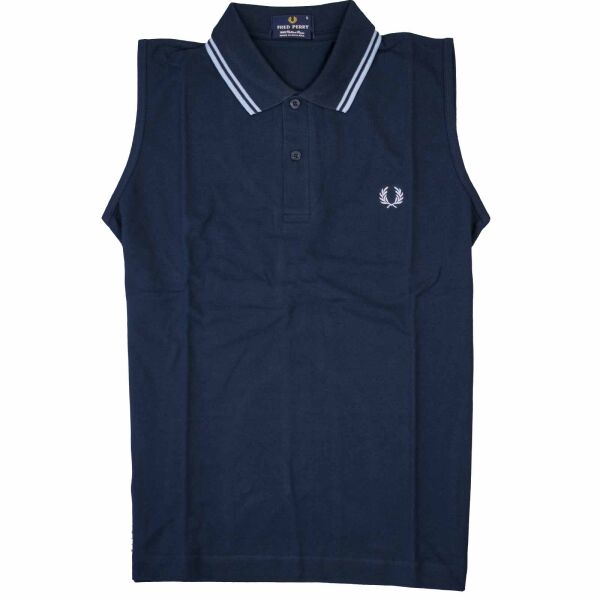 Fred Perry Herren Polo Shirt M3266 Ohne Arm Tanktop Piquee M3266 Farbauswahl