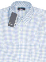 Fred Perry Herren Button Down Langarmhemd Two Color Gingham M5554 7487 M