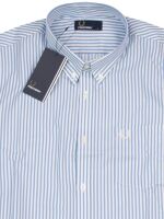 Fred Perry Herren Button Down Langarmhemd Vertical Stripe M5556 444 7488 M