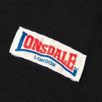 Lonsdale Herren England Jacke 110538 Tartan Farbauswahl Schwarz | Slim Fit 6083 L