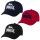 Lonsdale Cap Salford Kappe Schwarz mit 3D Stick 6102