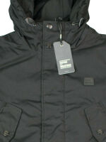 Vintage Industries Herren Jacke Clyde Parka Schwarz 5016