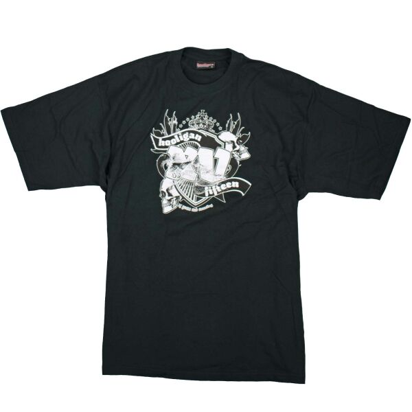 Hooligan Streetwear Herren T-Shirt Motivauswahl Fifteen Years | Schwarz 5083 XL