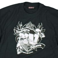 Hooligan Streetwear Herren T-Shirt Motivauswahl Fifteen Years | Schwarz 5083 XL