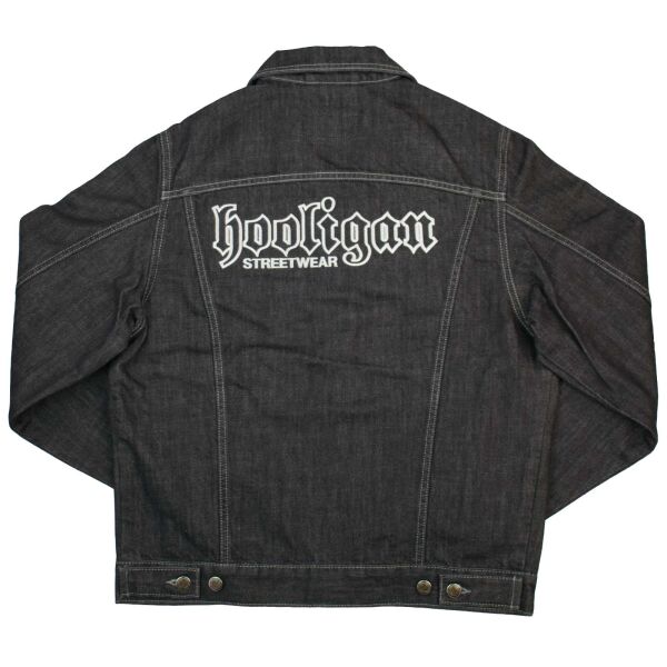 Hooligan Streetwear Herren Jeansjacke Ultras Stadion Denim 5101