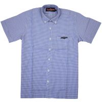 Hooligan Streetwear Herren Hemd Button-Down Kurzarm...