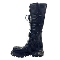 New Rock Unisex Stiefel Tall Boot M161 Reactor Dämon Nieten 7009