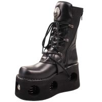 New Rock Unisex Stiefel Boot M373 Neptuno Plateau Metallfedern 7016