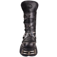 New Rock Unisex Stiefel Boot M739 Tower Gladiator Leder Nieten 7030