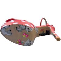 Iron Fist Damen Pump High Heel Lamby Super Platform Koralle 5008 38