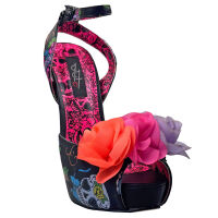 Iron Fist Damen Peep Toe Pump Sweet Tooth Flower Platform 5015 38