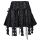 Black Pistol Damen Rock Ring Mini Skirt B-2-25-001-00 Schwarz 6007