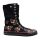 Underground Shoes Sneaker High Top Skull und Rosen UW-012B-SKROSE Stickerei 6016