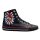 Underground Shoes Sneaker Leder mit 8-Ball UW-006-EIGHT Schwarz | Weiß 6003