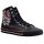 Underground Shoes Sneaker Leder mit 8-Ball UW-006-EIGHT Schwarz | Weiß 6003