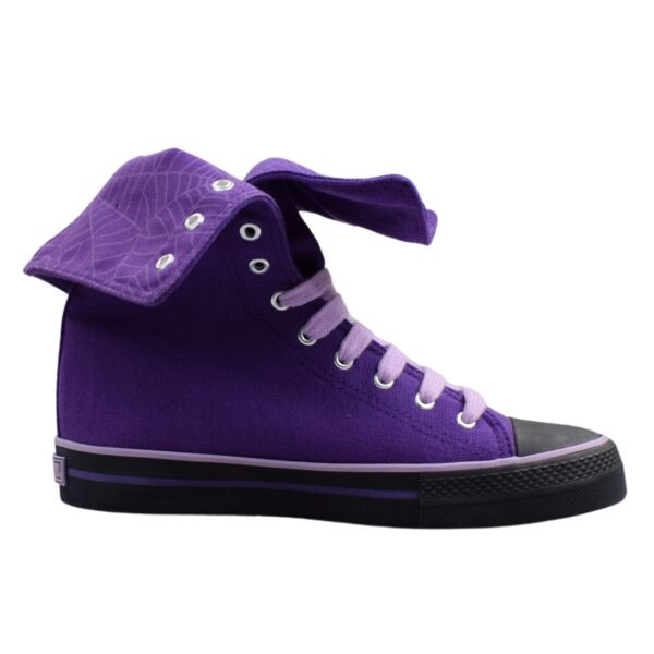 Underground Shoes Sneaker High Top Spiderweb UW-012-PUR Lila 6027