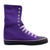 Underground Shoes Sneaker High Top Spiderweb UW-012-PUR Lila 6027