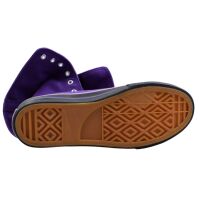 Underground Shoes Sneaker High Top Spiderweb UW-012-PUR Lila 6027