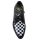 Underground England Creeper Schuh Rockabilly Schwarz | Weiß Checkerboard 6000