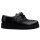 Underground England Creeper Schuh Rockabilly Schwarz dicke Sohle 6001
