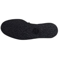 Underground England Creeper Schuh Rockabilly Schwarz | Weiß dicke Sohle 6001