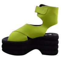 BZB Bulldozer Italy Plateau Sandale 90s Vintage Style Ate E Grün 9008