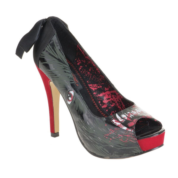 Iron Fist Damen Peep Toe Pump Wolfbeater Platform Platform 5000
