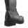 Prime Boots 10-loch Stiefel mit Stahlkappe rahmengenäht Combat Alto Schwarz 7006