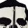 Banned Herren Kapuzenjacke HBN020M Zipper Hoodie Skelett Halloween Gothic 8010