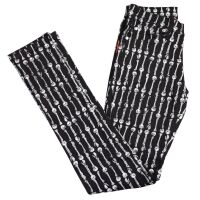 Living Dead Souls Skinny Jeans TR2326 Skull & Bones...