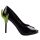 Too Fast Damen Pump Zombie Hand Platform High Heel Halloween Gothic Lack 7002