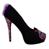 Too Fast Damen Pump Kitty Platform High Heel Halloween...